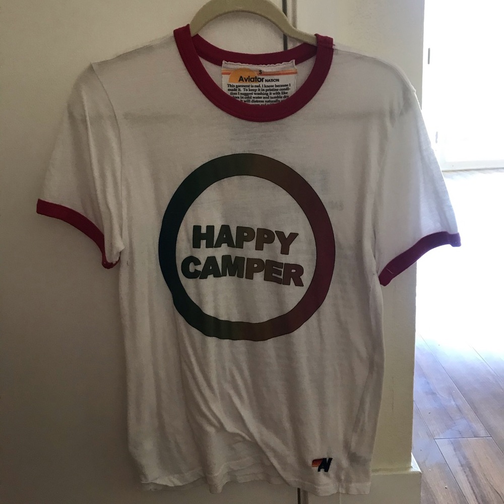 Aviator Nation happy camper tee